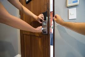 door lock opening